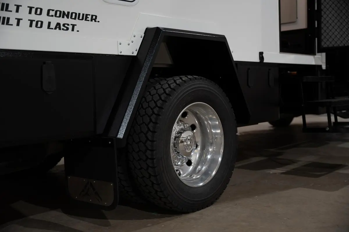 OEV Summit lightweight expedition camper at camp